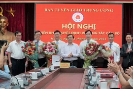 Ông Tống Văn Thanh làm Vụ trưởng Vụ Báo chí-Xuất bản, Ban Tuyên giáo Trung ương