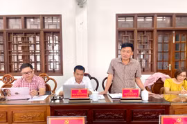 Lãnh đạo Báo, Đài địa phương làm việc với các huyện Kbang, Đak Pơ và thị xã An Khê