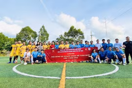 Đắk Lắk đăng cai tổ chức giải bóng đá Doanh nhân trẻ toàn quốc