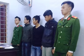 Bắt băng nhóm gây ra 10 vụ cướp giật tài sản người đi đường