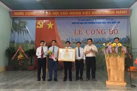 Lễ công bố xã Ia Rtô, thị xã Ayun Pa đạt chuẩn NTM năm 2017