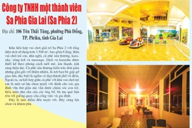 Công ty TNHH một thành viên Sa Phia Gia Lai (Sa Phia 2)