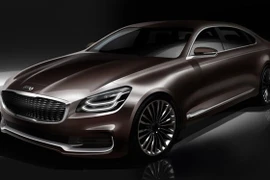 Kia K900 thế hệ mới cạnh tranh trực tiếp với Mercedes S-Class