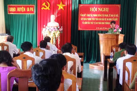 Công an Ia Pa: Tỷ lệ điều tra, phá án đạt trên 81%