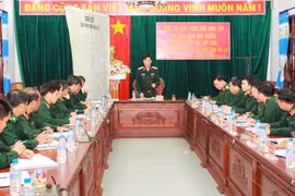 Đoàn công tác Bộ Tổng Tham mưu thăm, kiểm tra một số đơn vị