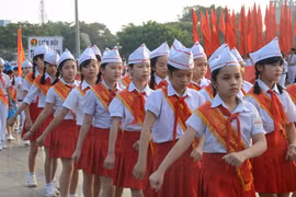 Hơn 1.800 đội viên tham gia Hội thi nghi thức Đội