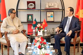 Hoạt động tiếp xúc song phương của Chủ tịch nước tại Bangladesh