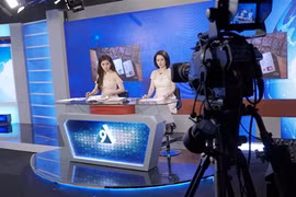Hình ảnh không có trên sóng của các BTV thời sự VTV