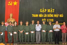 Sẵn sàng cho ngày hội giao quân
