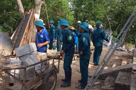 Sửa chữa nhà ở cho gia đình hộ nghèo đặc biệt khó khăn