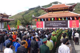 Xây dựng ngôi mộ chung cho 34 liệt sĩ