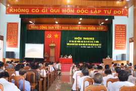 Thường trực Thị ủy An Khê đối thoại với hệ thống chính trị cơ sở