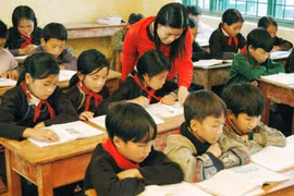 Chương trình mục tiêu GD vùng núi, vùng DTTS, vùng khó khăn