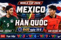 Kênh xem trực tiếp Mexico vs Hàn Quốc 8h 19/6: Đội hình ra sân chính thức