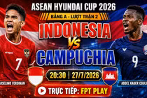 Indonesia vs Campuchia: Kênh xem, đội hình và dự đoán