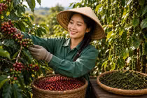 Giá cà phê và hồ tiêu hôm nay 3/8 chưa ghi nhận biến động mới