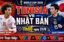 Link xem trực tiếp Tunisia vs Nhật Bản 11h trên VTV hôm nay 21/6
