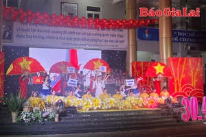 Phố núi Pleiku mừng đại lễ 30-4 bằng nhiều hành động ý nghĩa