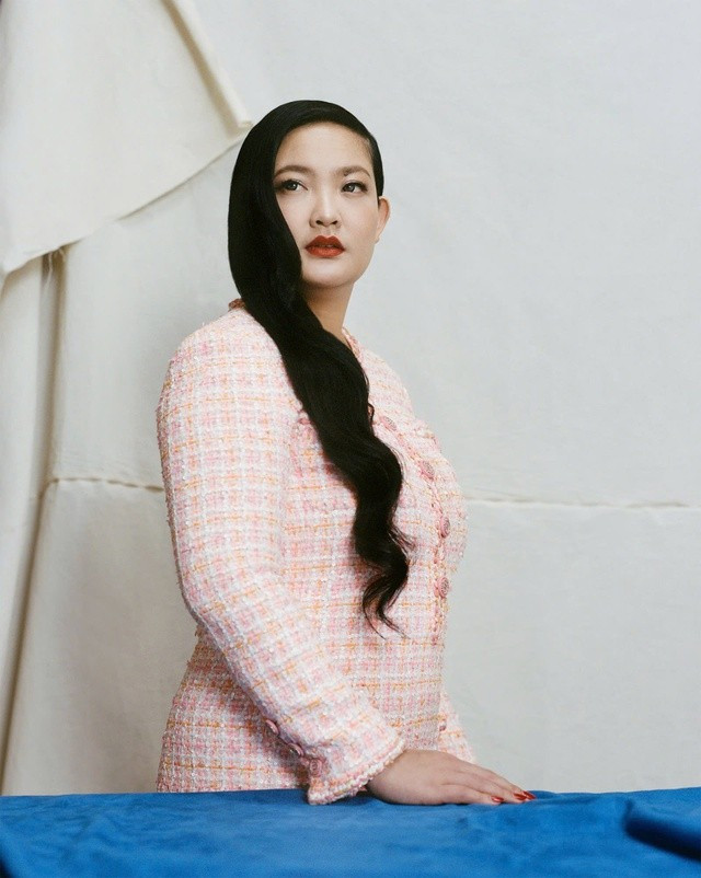 Amanda Nguyễn trong hình ảnh ngày thường. ẢNH: NVCC Amanda Nguyễn trong hình ảnh ngày thường. ẢNH: NVCC