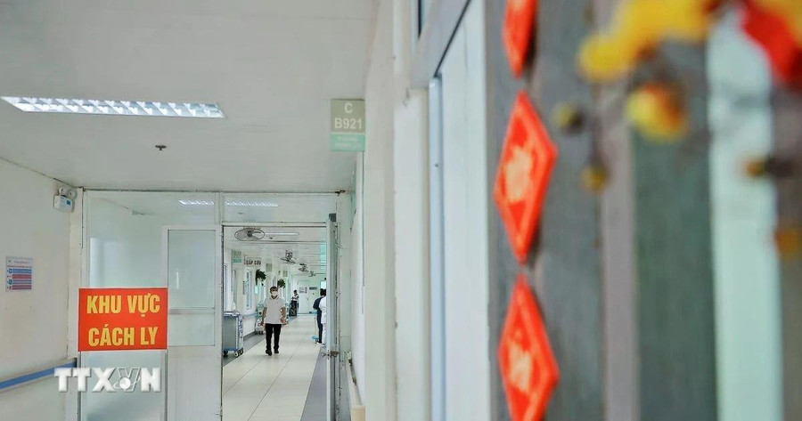 Khu vực cách ly. Ảnh: Minh Quyết/TTXVN thanh-pho-ho-chi-minhdd.jpg