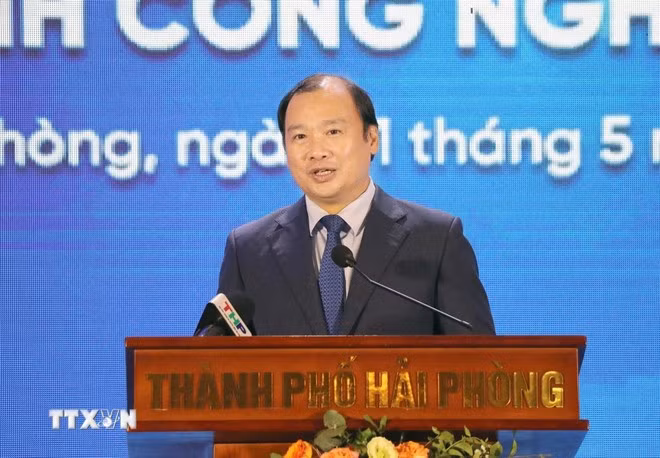 Ông Lê Hải Bình, Thứ trưởng Thường trực Bộ Văn hóa, Thể thao và Du lịch phát biểu. Ảnh: Hoàng Ngọc/TTXVN