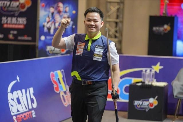 Bao Phương Vinh giành chức vô địch đầy thuyết phục. ẢNH: SCTV Bao Phương Vinh giành chức vô địch đầy thuyết phục. ẢNH: SCTV