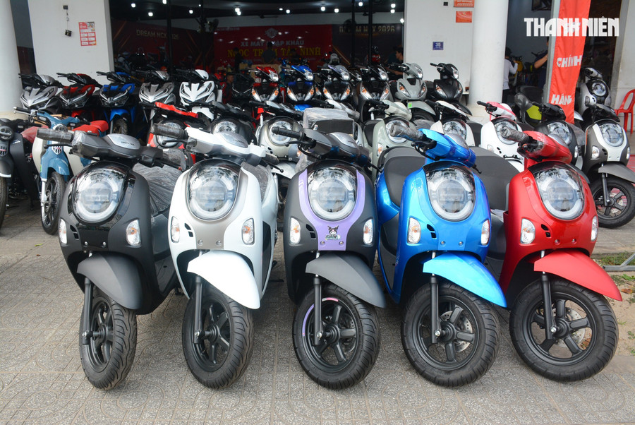 Thị trường xe máy khu vực ASEAN ghi nhận kết quả tích cực, với doanh số tăng 4,7%, có đến 7 trong 9 thị trường đạt mức tăng trưởng dương so với năm 2024. Ảnh: B.H