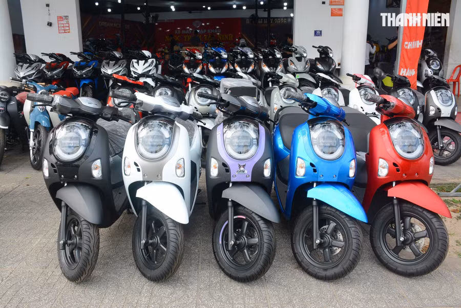 Thị trường xe máy khu vực ASEAN ghi nhận kết quả tích cực, với doanh số tăng 4,7%, có đến 7 trong 9 thị trường đạt mức tăng trưởng dương so với năm 2024. Ảnh: B.H