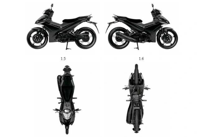 Không loại trừ khả năng Yamaha Exciter 150 mới sẽ được hãng xe Nhật Bản trình làng trong thời gian tới. Nguồn: Cục Sở hữu trí tuệ