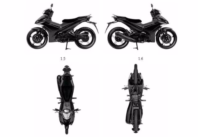 Không loại trừ khả năng Yamaha Exciter 150 mới sẽ được hãng xe Nhật Bản trình làng trong thời gian tới. Nguồn: Cục Sở hữu trí tuệ