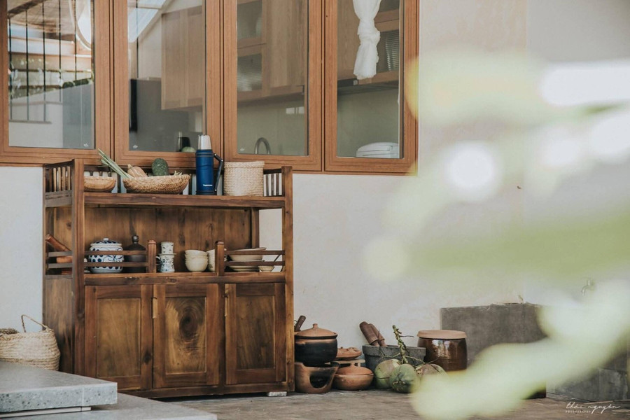 Căn nhà mang phong cách mộc mạc nhưng đầy tinh tế.