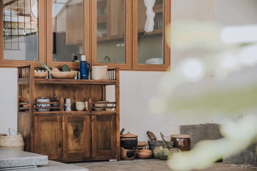 Căn nhà mang phong cách mộc mạc nhưng đầy tinh tế.