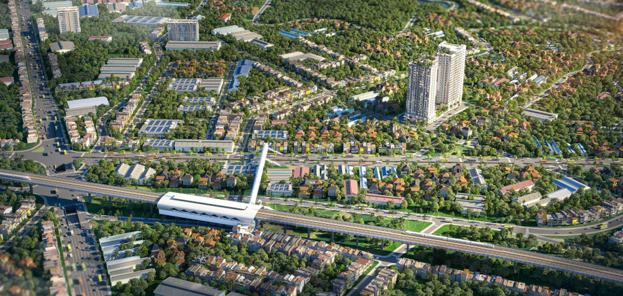 Dự án Fenica sẽ cùng lúc đón tin vui hạ tầng Vành đai 3 và tuyến Metro trong năm 2026.