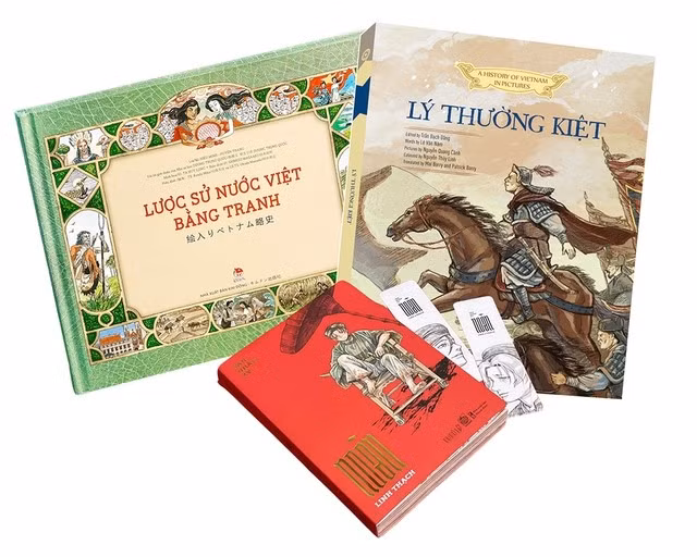 Các tác phẩm gây ấn tượng tại châu Á trong thời gian qua. ẢNH: NXB