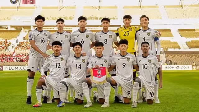 Đội tuyển U17 Indonesia vào đến vòng tứ kết U17 châu Á 2025 và chịu thất bại trước CHDCND Triều Tiên