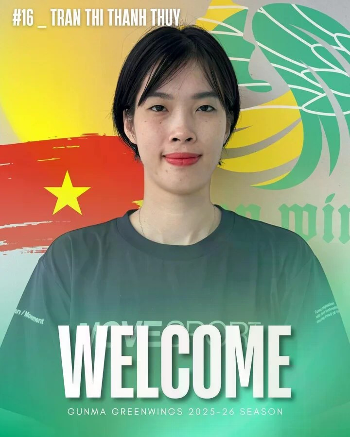 CLB Gunma Green Wings thông báo chiêu mộ Thanh Thúy 22thethao.jpg