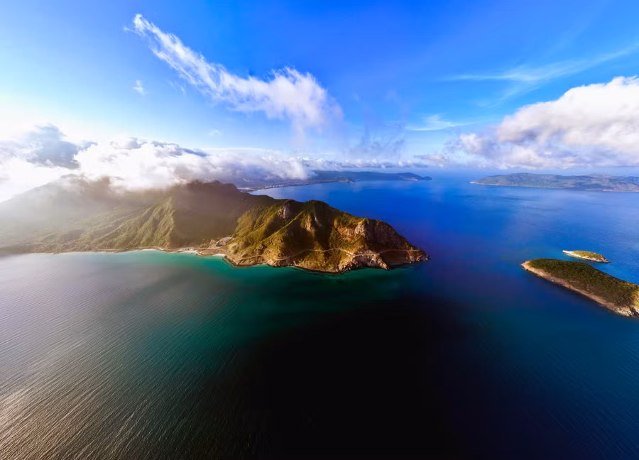 Biển trời Côn Đảo. ẢNH: NGÔ TRẦN HẢI AN