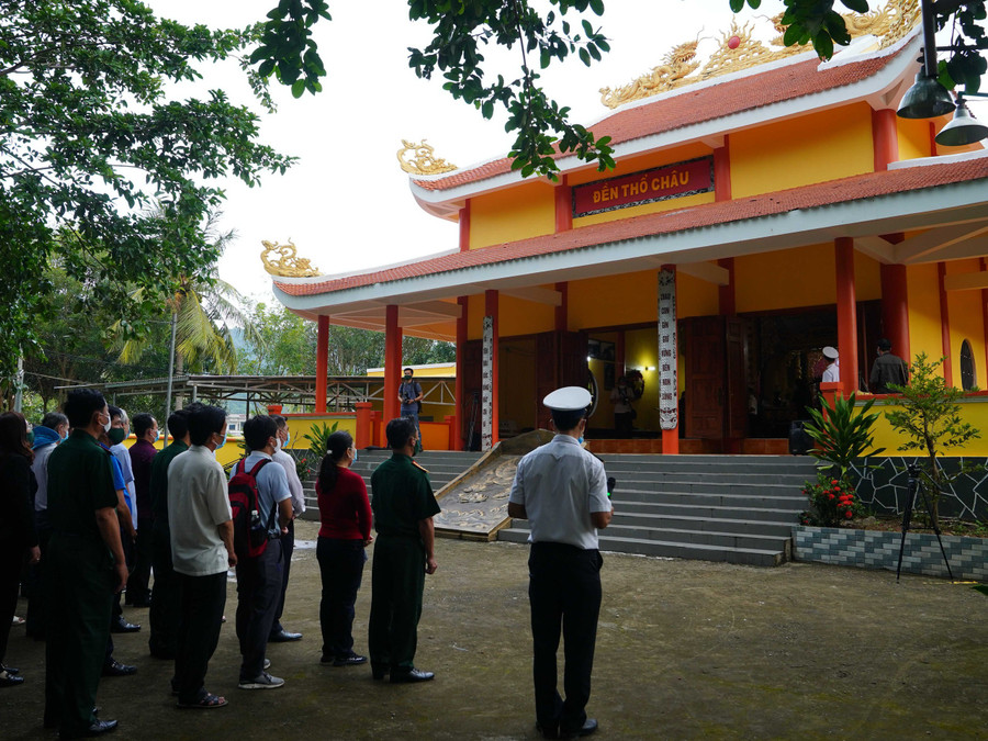 Đền thờ tưởng niệm chiến sĩ và nhân dân đặc khu Thổ Châu bị Khmer Đỏ giết hại. ẢNH: MAI THANH HẢI Đền thờ tưởng niệm chiến sĩ và nhân dân đặc khu Thổ Châu bị Khmer Đỏ giết hại. ẢNH: MAI THANH HẢI