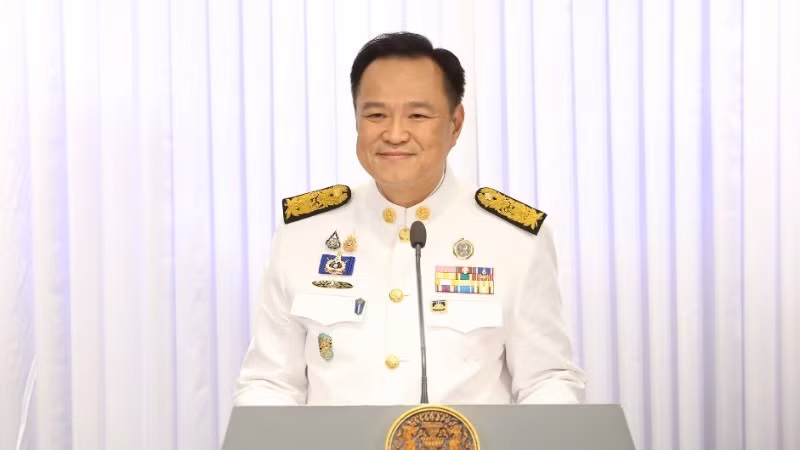 Ông Anutin Charnvirakul được Nhà Vua Thái Lan phê chuẩn làm Thủ tướng Vương quốc Thái Lan. Ảnh: TTXVN.