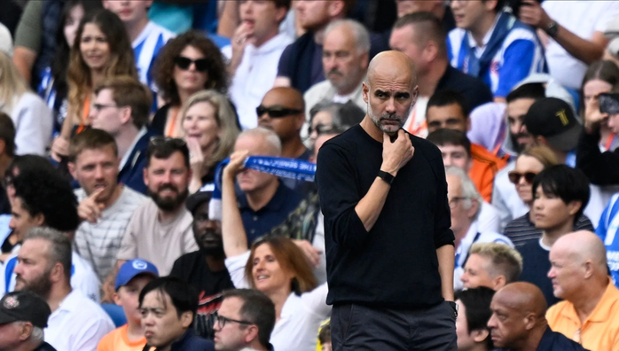 Pep Guardiola không tin mọi thứ trôi tuột khỏi tầm tay Man City khi đã dẫn bàn Pep Guardiola không tin mọi thứ trôi tuột khỏi tầm tay Man City khi đã dẫn bàn