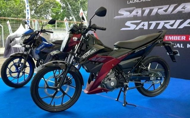 Suzuki Satria 2026 được PT Suzuki Indomobil Sales sản xuất, phân phối 2 phiên bản tại thị trường Indonesia từ tháng 11.2025. Ảnh: Otodetik