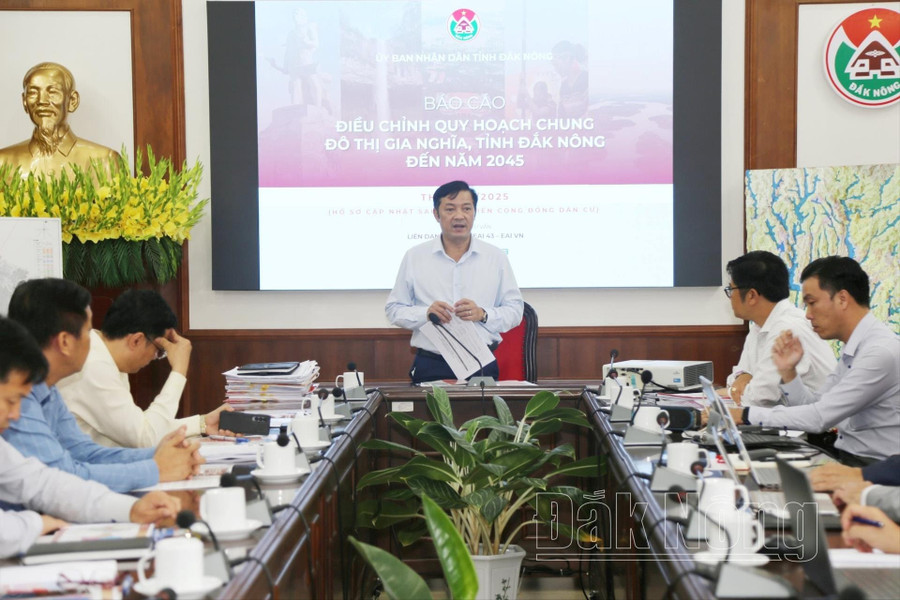 Đồ án quy hoạch chung đô thị Gia Nghĩa được điều chỉnh để phù hợp với không gian phát triển mới. Đồ án quy hoạch chung đô thị Gia Nghĩa được điều chỉnh để phù hợp với không gian phát triển mới.