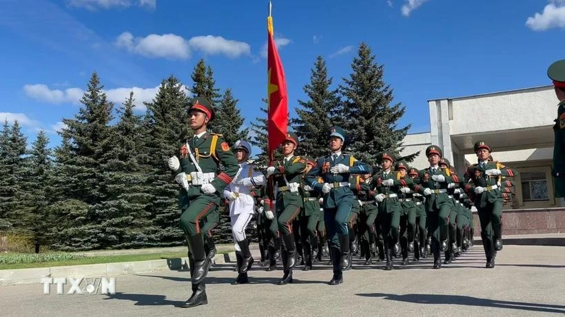 Oficial del Ejército Popular de Vietnam. Foto: Tam Hang/VNA syquan.jpg