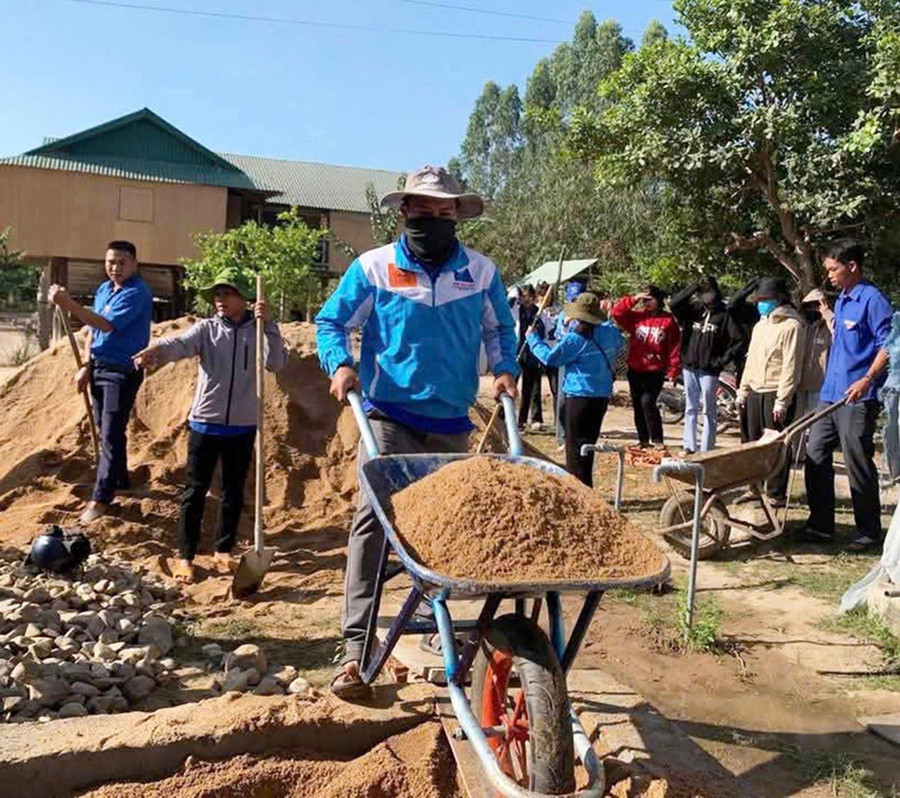 Huyện Ia Pa đang nỗ lực từng ngày trong xóa nhà tạm, nhà dột nát. Ảnh: Vũ Chi 1a-3600.jpg