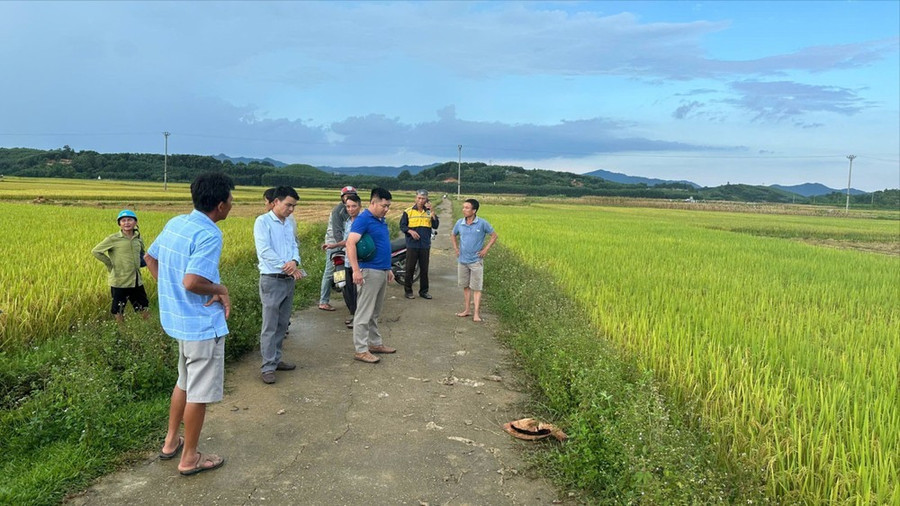 Khu vực hiện trường vụ việc Khu vực hiện trường vụ việc