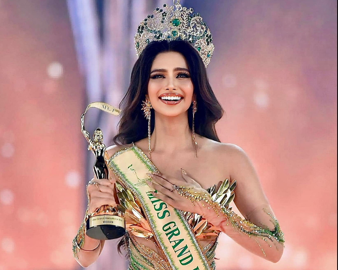Rachel Gupta đăng quang Miss Grand International 2024 tại Thái Lan Rachel Gupta đăng quang Miss Grand International 2024 tại Thái Lan