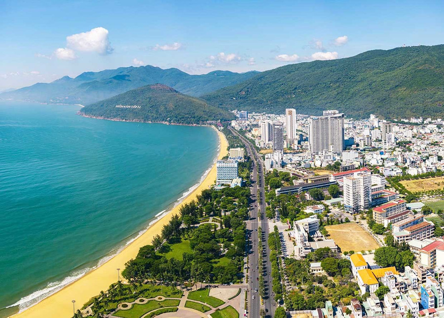 Diện mạo đô thị bên bờ biển của phường Quy Nhơn Nam. Ảnh: Dũng Nhân 3-1chot.jpg