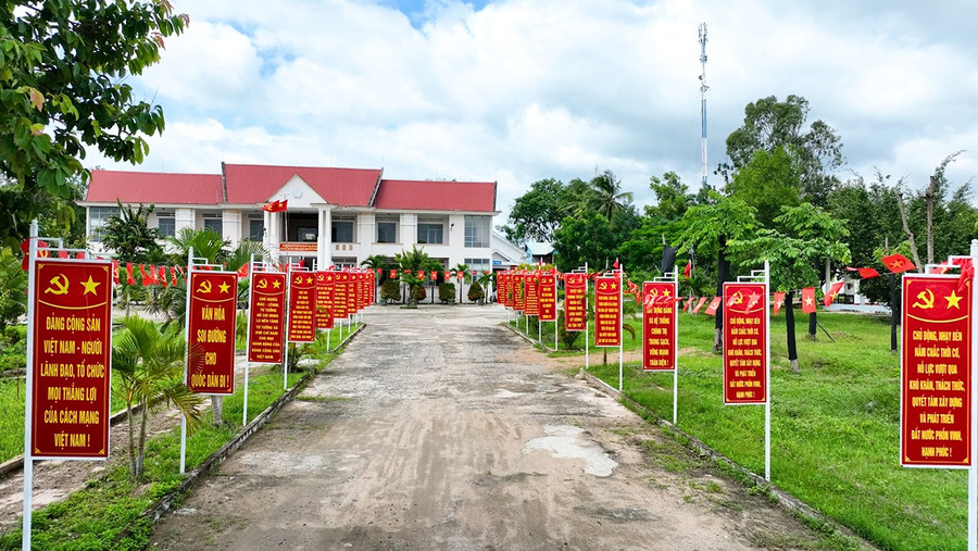 Trung tâm hành chính xã Ia Hiao. Ảnh: Viễn Khánh 7-3.jpg
