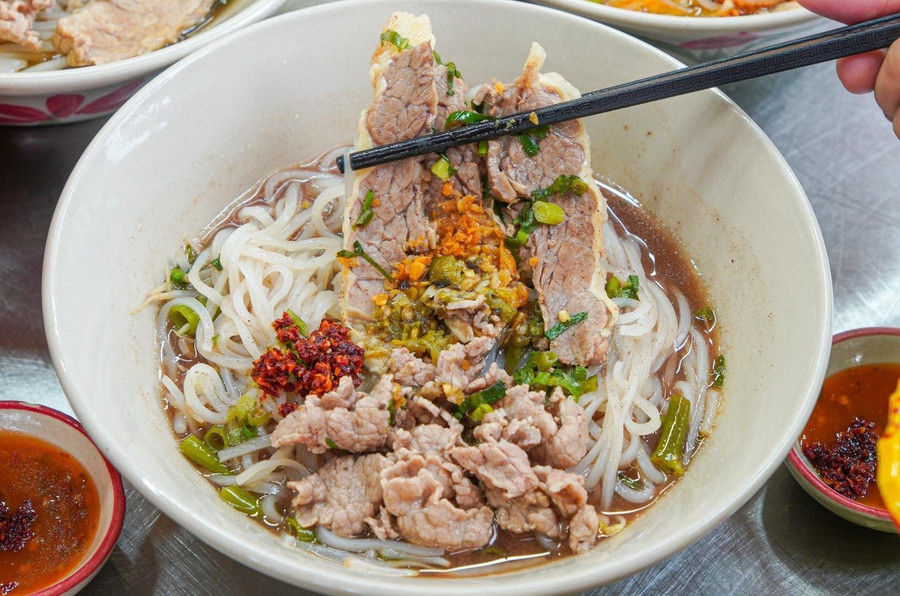 Tô hủ tiếu Thái Lan hấp dẫn tại Pi Thái. Ảnh: H.L moc-mac-cung-hu-tieu-thai-landd.jpg