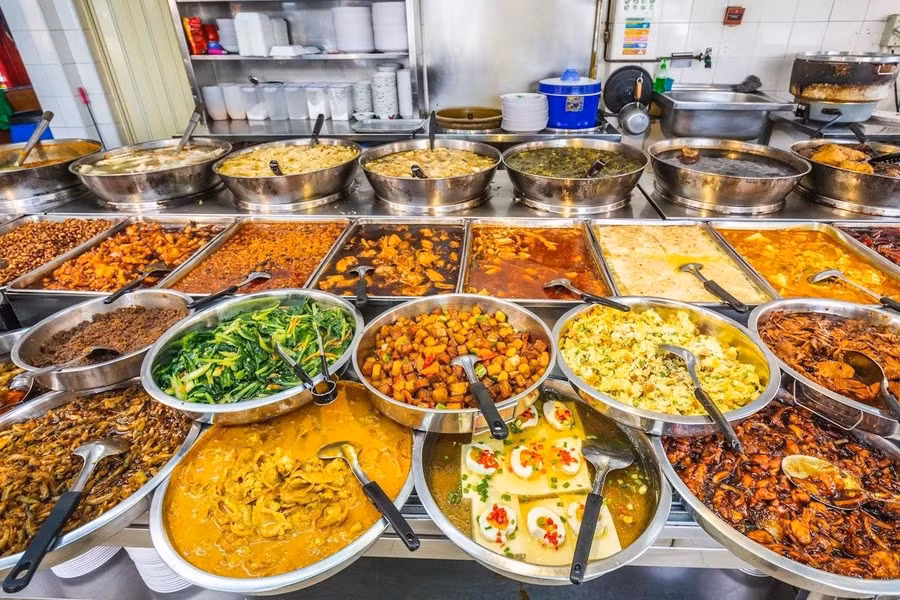 Ẩm thực ở Singapore. ẢNH: Shutterstock